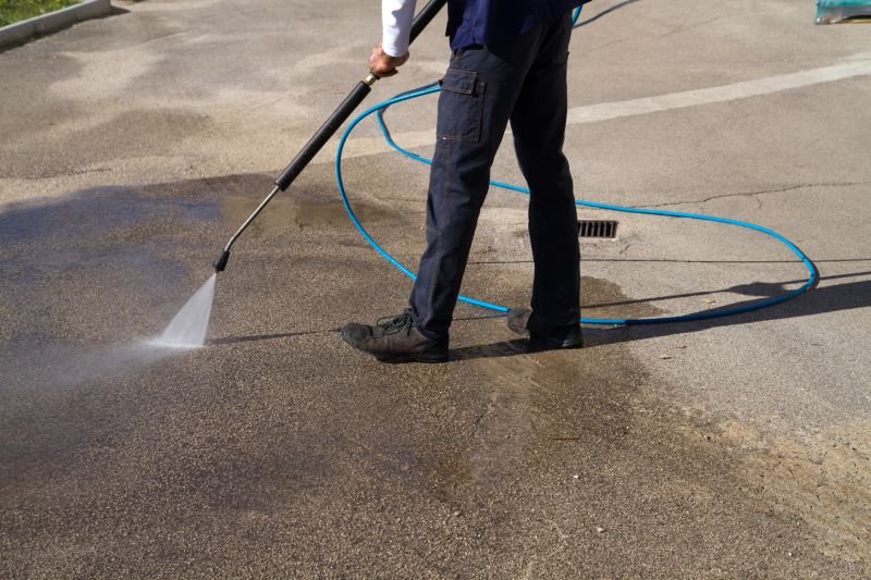 Parking Lot Powerwashing